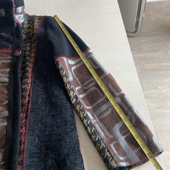 DESIGUAL Coat Multicolor - Picture 11 of 11